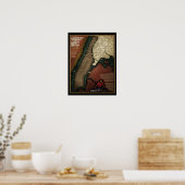 Die Geburt des Hip Hop Poster (Küche)