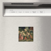 Die Geburt des Johannes des Taufers, 1550-59 Magnet (In Situ (Geschirrspüler))