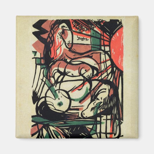 Die Geburt des Pferdes, 1913 Magnet (Vorne)
