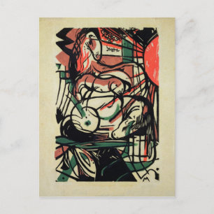 Die Geburt des Pferdes, 1913 Postkarte