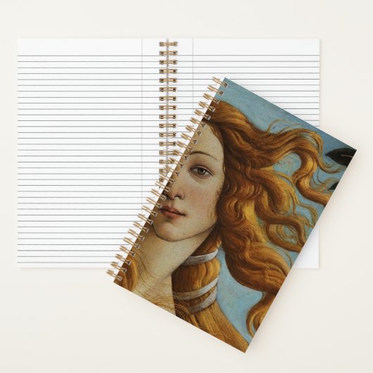 Die Geburt des Venus Botticelli Journal | Ätherisc Notizblock (Innen)