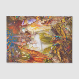 Die Geburt einer Fee von John Anster Fitzgerald Seidenpapier