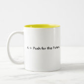 Die Geburt einer neuen Ära Zweifarbige Tasse (Links)