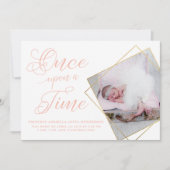 Die Geburt einer Prinzessin war einmal bekannt Ankündigung (Vorderseite)