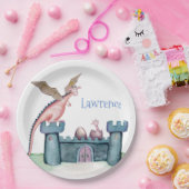 Die Geburt eines kleinen Drachen Pappteller (Party)