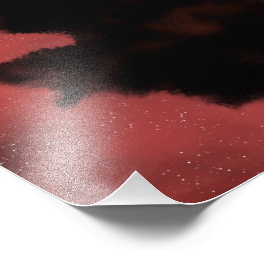 Die Geburt eines Sterns Fotodruck (Ecke)