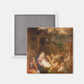 Die Geburt in der Nacht, 1640 Magnet (Vorderseite/Rückseite)