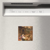 Die Geburt in der Nacht, 1640 Magnet (In Situ (Geschirrspüler))