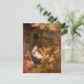 Die Geburt in der Nacht, 1640 Postkarte (Stehend Vorderseite)