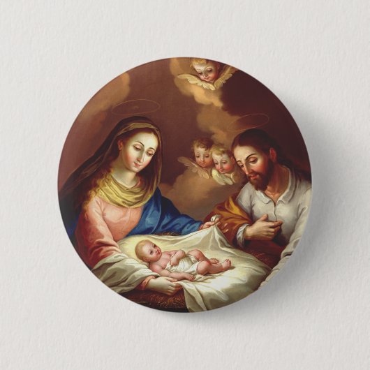 Die Geburt Jesu Christi Button (Vorderseite)