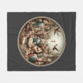 Die Geburt Jesu Christi Fleecedecke (Vorderseite (Horizontal))