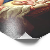 Die Geburt Jesu Christi Fotodruck (Ecke)