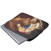 Die Geburt Jesu Christi Laptopschutzhülle (Vorne Knopf)