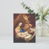 Die Geburt Jesu Christi Postkarte (Stehend Vorderseite)