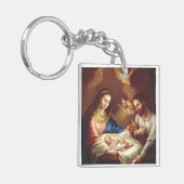 Die Geburt Jesu Christi Schlüsselanhänger (Vorderseite links)