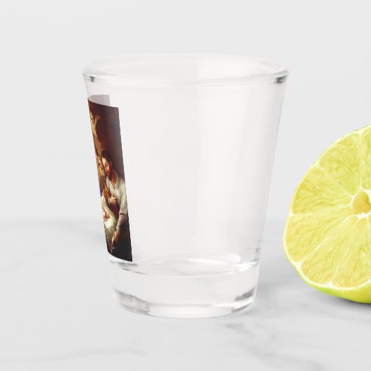 Die Geburt Jesu Christi Schnapsglas (Rechts)