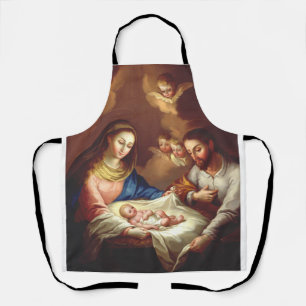 Die Geburt Jesu Christi Schürze