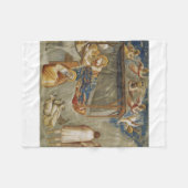 Die Geburt Jesu Christi von Giotto Fleecedecke (Vorderseite (Horizontal))