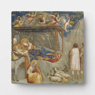Die Geburt Jesu Christi von Giotto Fotoplatte