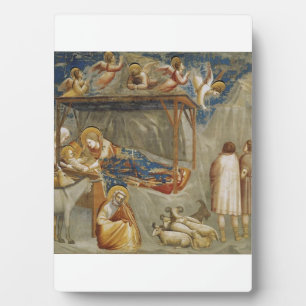 Die Geburt Jesu Christi von Giotto Fotoplatte