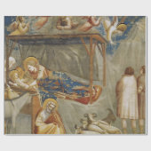 Die Geburt Jesu Christi von Giotto Geschenkpapier (Flach)