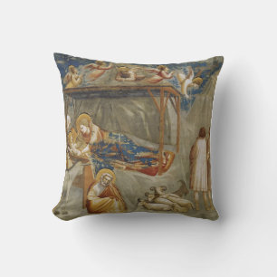 Die Geburt Jesu Christi von Giotto Kissen