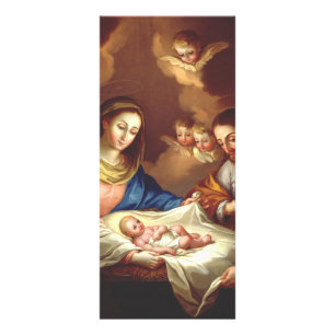 Die Geburt Jesu Christi Werbekarte