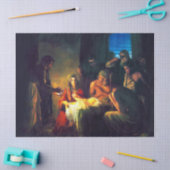 Die Geburt Jesu durch Carl Bloch Seidenpapier (Basteln)