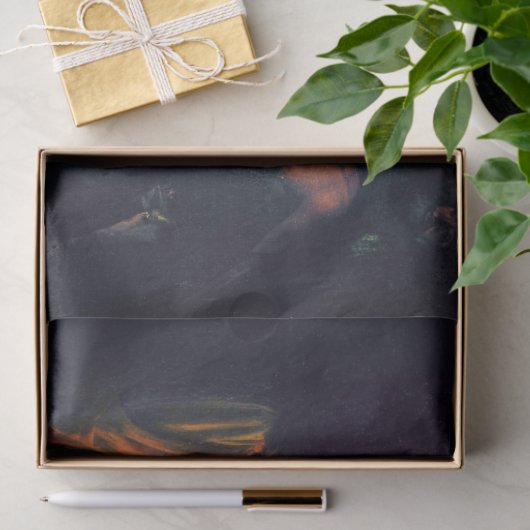 Die Geburt Jesu durch Carl Bloch Seidenpapier (Geschenk)