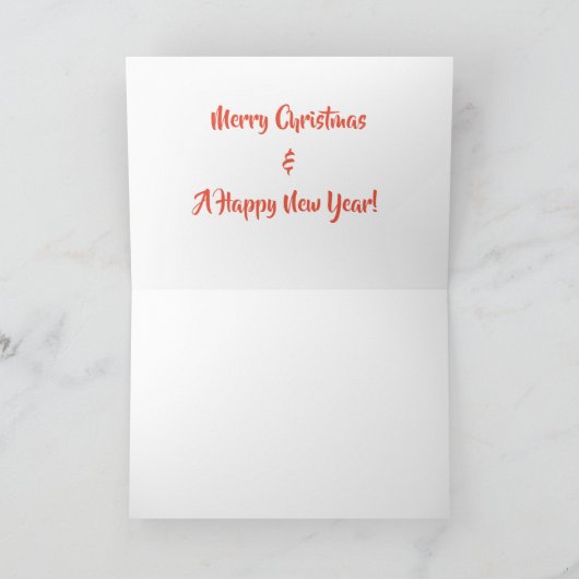 Die Geburt Jesu Feiertagskarte (Innenseite)