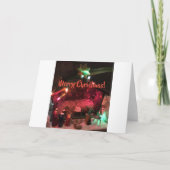 Die Geburt Jesu Feiertagskarte (Vorderseite)