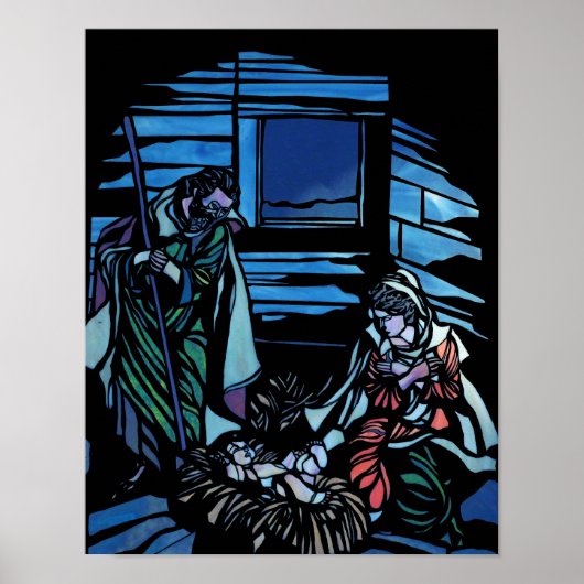 Die Geburt Jesu Poster (Vorne)