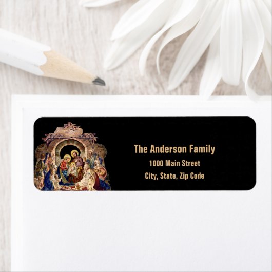 Die Geburt Jesu Rücksendeadresse (Insitu)