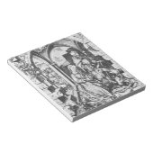 Die Geburt Jesu (von Martin Schongauer) Notizblock (angewinkelt)