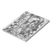 Die Geburt Jesu (von Martin Schongauer) Notizblock (Rotiert)