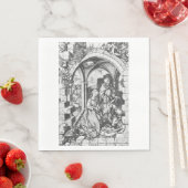 Die Geburt Jesu (von Martin Schongauer) Serviette (Beispiel)