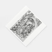 Die Geburt Jesu (von Martin Schongauer) Serviette (Ecke)