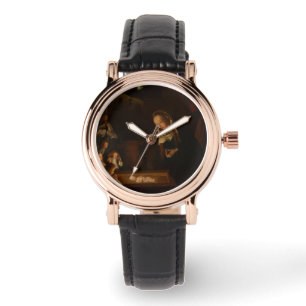 Die Geburt Jesu, Weihnachten, in der Nacht Armbanduhr