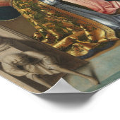 Die Geburt - Petrus Christus Fine Art Poster (Ecke)