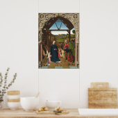 Die Geburt - Petrus Christus Fine Art Poster (Küche)