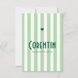 Die Geburt Riviera Vert Save The Date