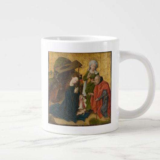 Die Geburt, um 1460 Jumbo-Tasse (Rechts)