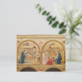 Die Geburt und die Bewunderung der Magi Postkarte (Stehend Vorderseite)