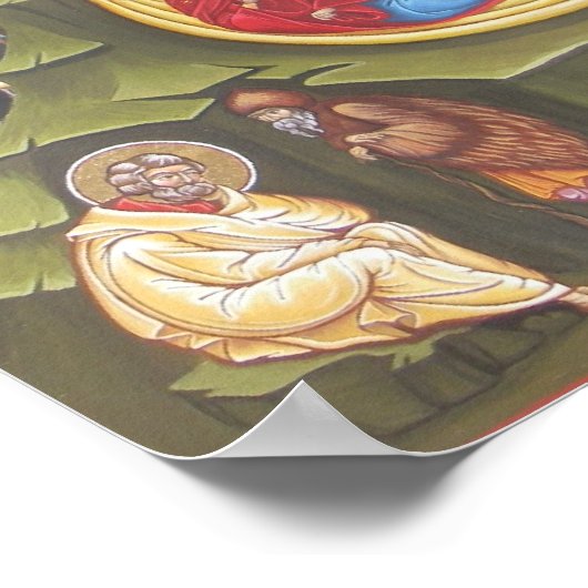 Die Geburt unseres Herrn Poster (Ecke)