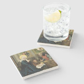 Die Geburt von Christus Steinuntersetzer (Seitenansicht)