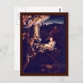 Die Geburt von Correggio Postkarte (Vorne/Hinten)