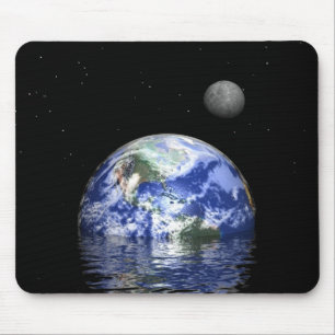 Die Geburt von Erde Mousepad