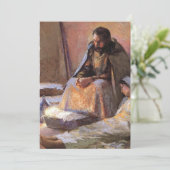 Die Geburt von Gari Melchers Einladung (Stehend Vorderseite)