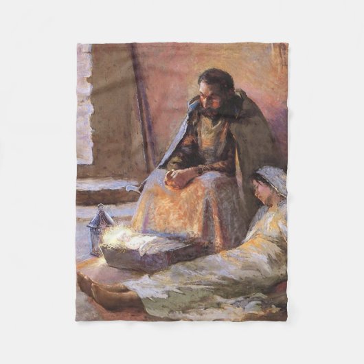 Die Geburt von Gari Melchers Fleecedecke (Vorderseite)