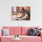Die Geburt von Gari Melchers Leinwanddruck (Insitu (Wohnzimmer))